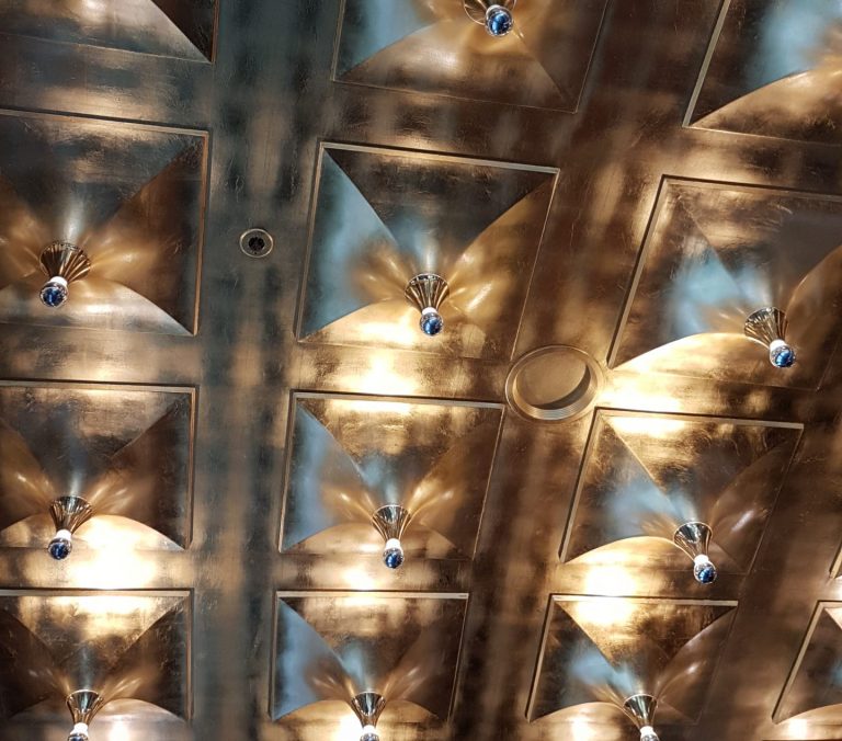 Image of lights in ceiling